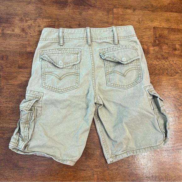 Levi’s khaki cargo shorts size 24x22 100% cotton - Picture 5 of 5